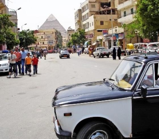 تكسي مصر.