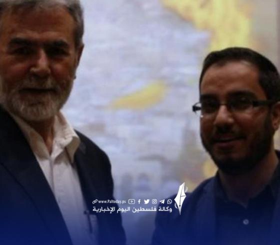 أ خالد خالد والقائد زياد النخالة