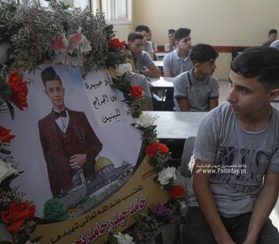 مدرسة أبو عبيدة الثانوية تستقبل العام الدراسي بفقدان 3 من طلبتها