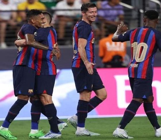 برشلونة يقسو على بلد الوليد برباعية