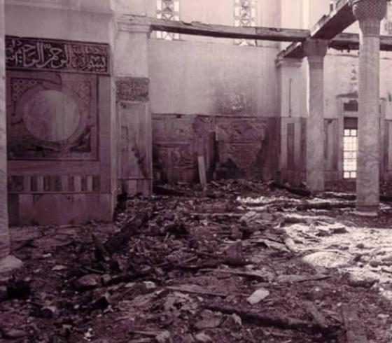 ذكرى حريق المسجد الأقصى 53 عاما