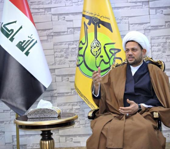 رئيس المكتب السياسي لحركة النجباء العراقية علي الأسدي