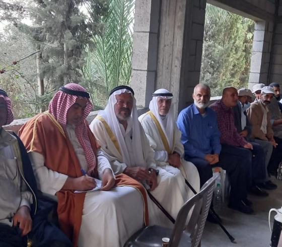 التواصل والاصلاح "الجهاد" ترعى صلحاً عشائرياً