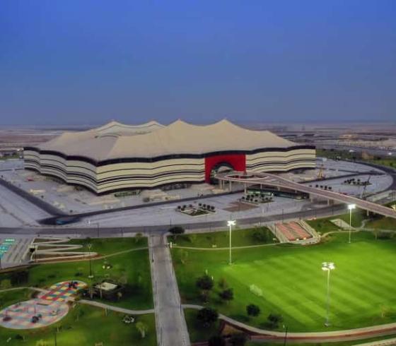 شاهد.. ماذا وجد الجمهور على كراسي استاد البيت قبل بدا مهرجان افتتاحية كأس العالم 2022!