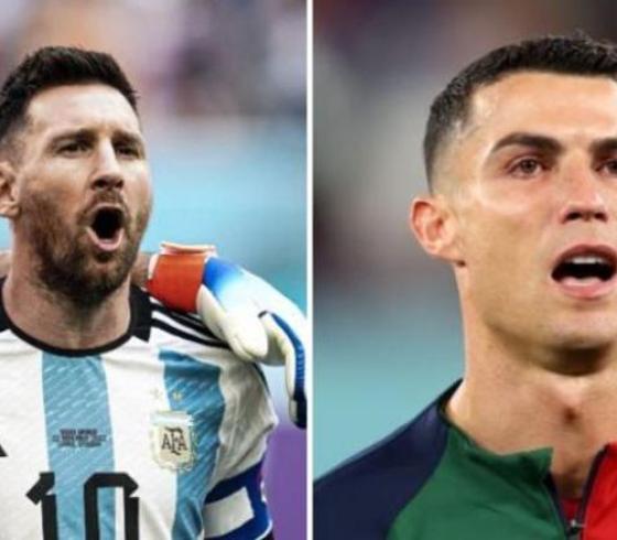 ميسي ورونالدو