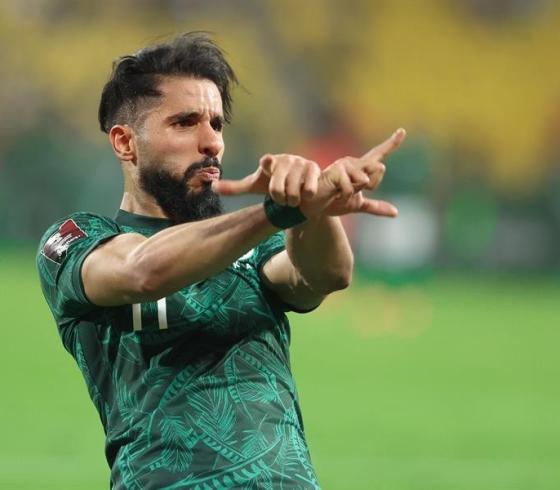 الشهري يدخل تاريخ السعودية في المونديال