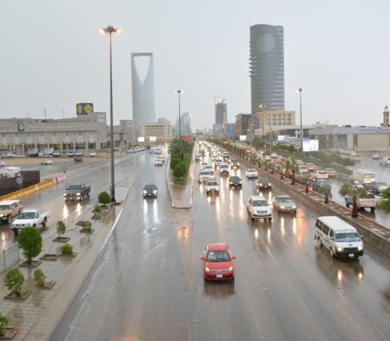 امطار في السعودية.