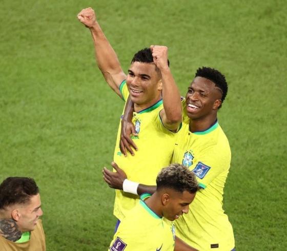 بهدف كاسيميرو البرازيل تتأهل لثمن نهائي كأس العالم