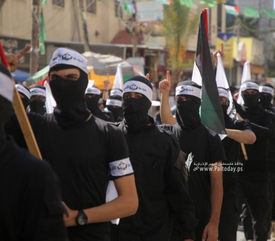 مسيرة طلابية حاشدة في غزة نصرة للمقاومة بالضفة (10).jpeg