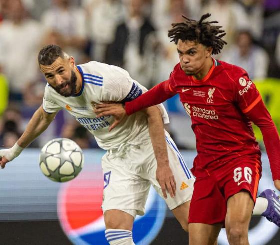 معلق مباراة ريال مدريد وليفربول بدوري أبطال أوروبا والقناة الناقلة