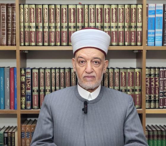 يوسف جمعة سلامة النائب الأول لرئيس الهيئة الإسلامية العليا بالقدس