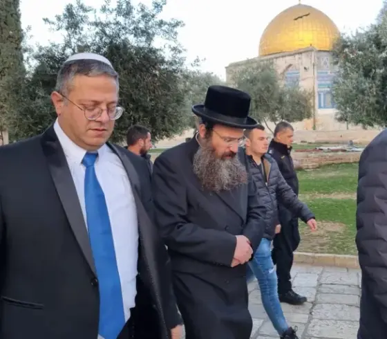 اقتحام بن غفير في المسجد الأقصى