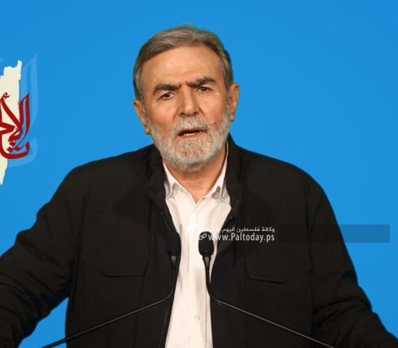 الامين العام لحركة الجهاد الاسلامي القائد زياد النخالة.jfif