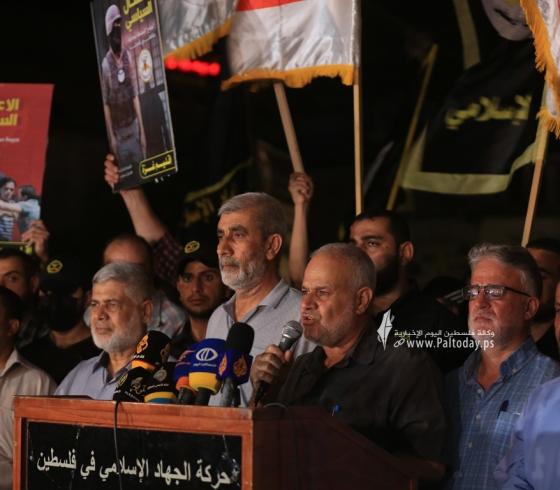 استجابةً لنداء مجاهدي سرايا القدس - كتيبة جنين..الجهاد تنظم  مسيرات غضب في كافة محافظات  (10).JPG
