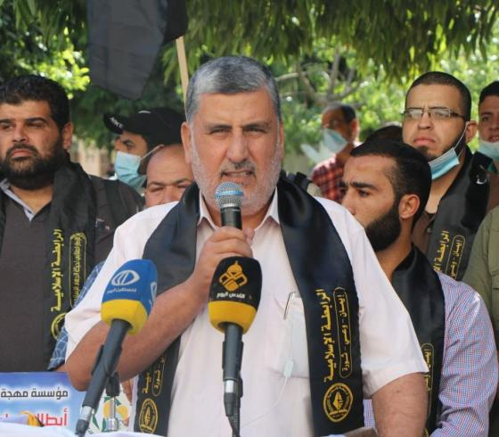 عضو المكتب السياسي لحركة الجهاد الإسلامي ورئيس الدائرة التعليمية د. أحمد المدلل