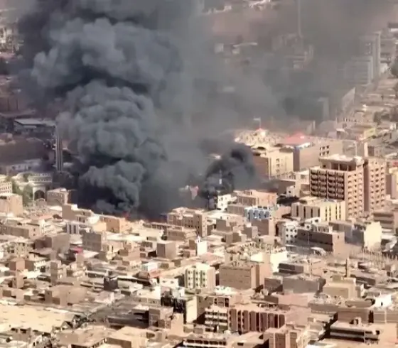 المعارك في السودان