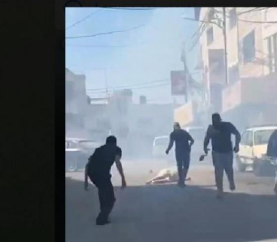 مواجهات في طولكرم مع امن السطلة