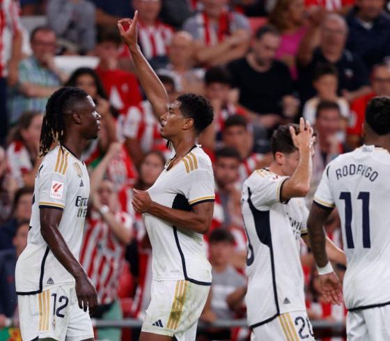 أهداف ريال مدريد على بلباو في افتتاحية الدوري الاسباني