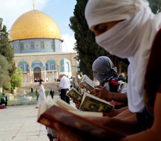 المرابطين في الاقصى