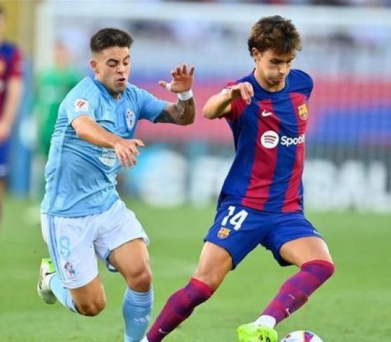 من مباراة برشلونة و سيلتا فيغو