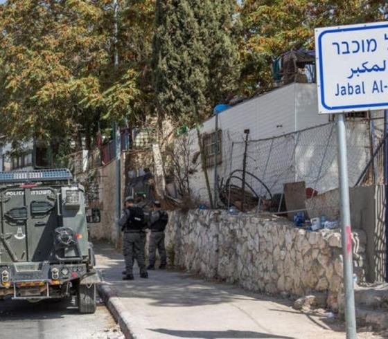 إضراب في جبل المكبر