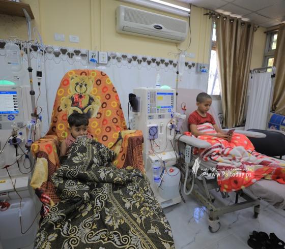 مرضى الفشل الكلوي في غزة بخطر.. والصحة تناشد بتوفير الأدوية والمستهلكات الطبية (1).JPG