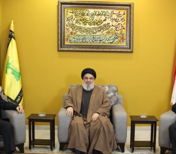 السيد  نصر الله النخالةو العاروري
