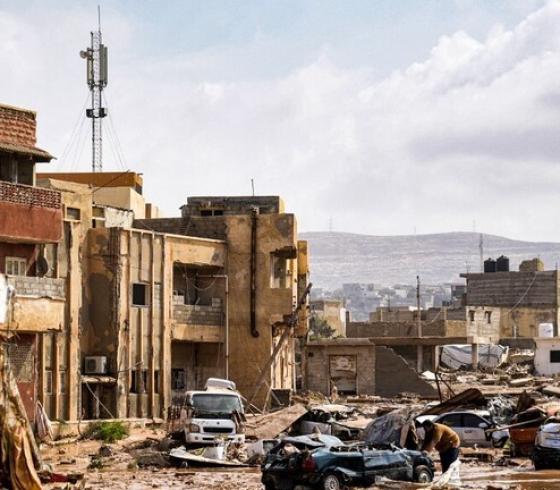 اعصار دانيال ليبيا