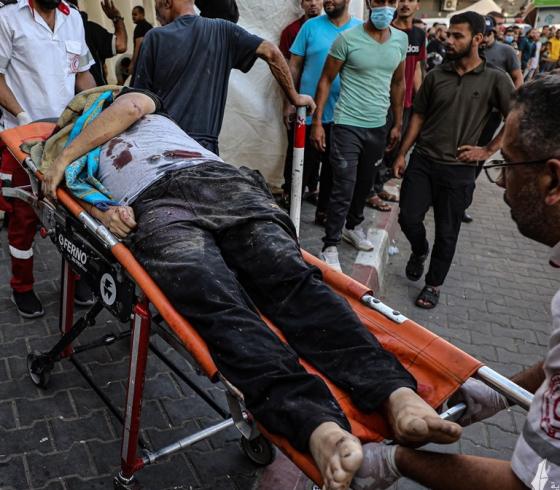 اصابات لمجمع الشفاء الطبي