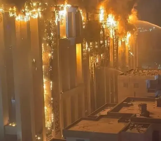 حريق الاسماعيلية.