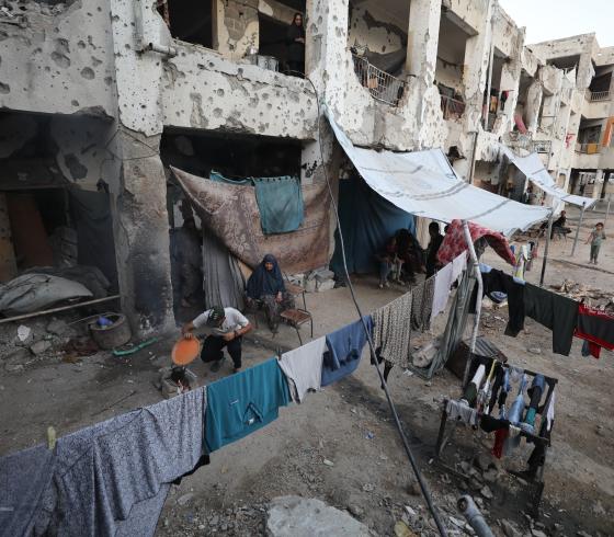 حياة النازحين مع اقتراب الحرب من عامها الأول (80).JPG