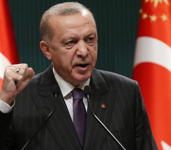 الرئيس التركي رجب طيب أردوغان.