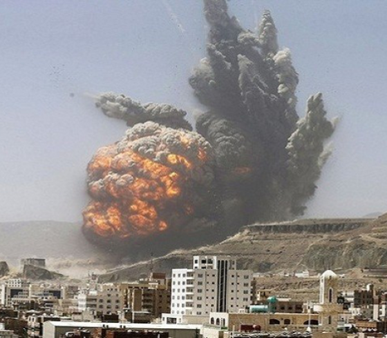 قصف على اليمن