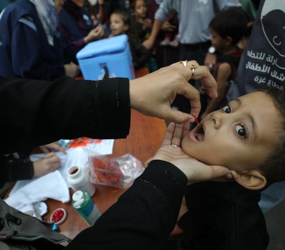 المرلحة الثانية من تطعيم ضد شلل الأطفال في غزة (13).JPG