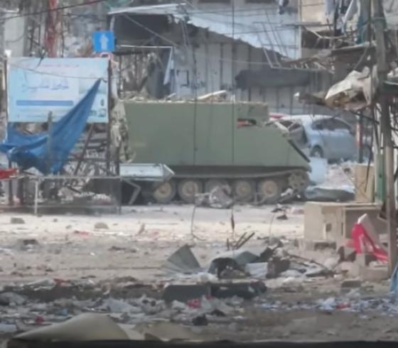 اقتحام روبوت "إسرائيلي" مفخخ في جباليا