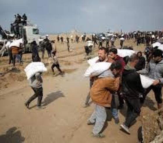 ازمة طحين في غزة