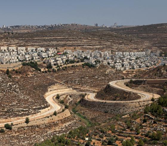 جانب من المستوطنات وضم الأراضي في الضفة الغربية المحتلة