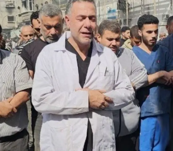 حسام ابو صفية والكادر الطبي لكمال عدوان