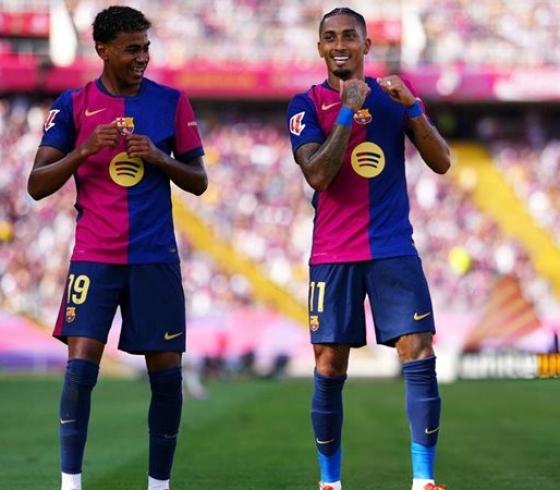 برشلونة يواصل التألق ويهزم أوساسونا بثنائية نظيفة في الليجا