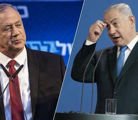 بيني غانتس وبنيامين نتنياهو