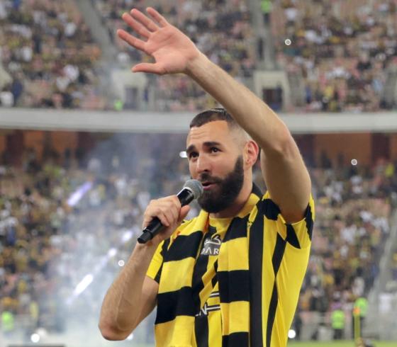 لاعب الاتحاد كريم بنزيما