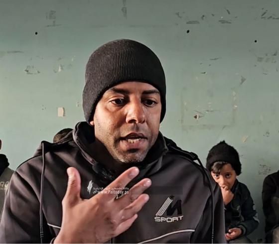 النازح محمود الحسنات يروي قصة نجاته من الموت