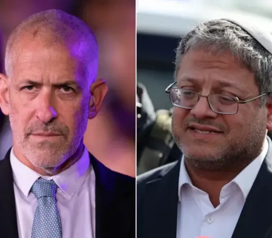 بن غفير ورئيس الشاباك