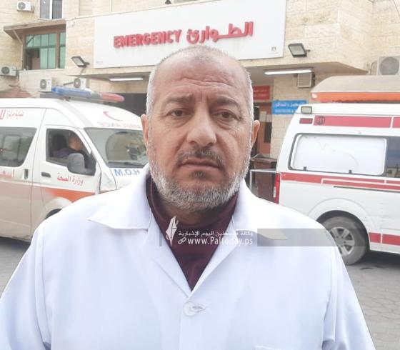 د. خليل الدقران المتحدث باسم مستشفى شهداء الأقصى.jfif