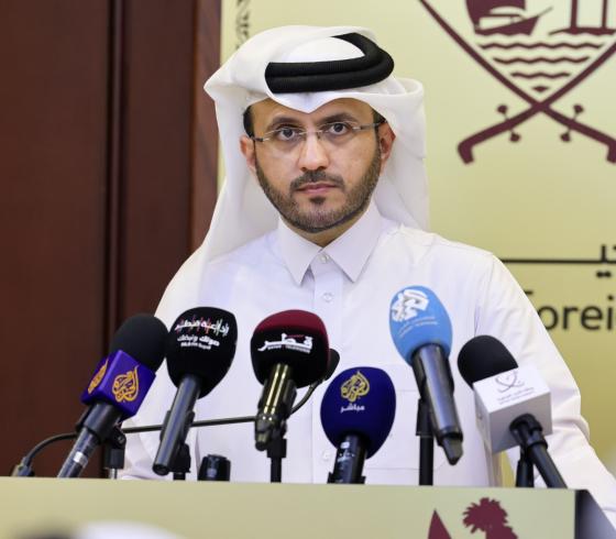 ماجد الأنصاري المتحدث باسم الخارجية القطرية