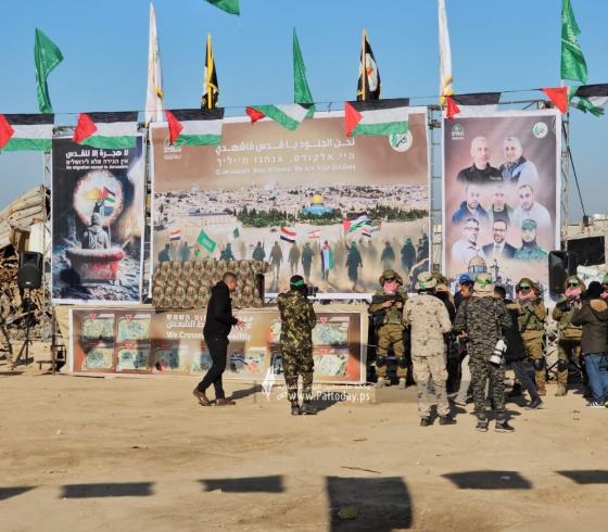 من موقع الإفراج المرتقب عن 3 أسرى إسرائيليين في خانيونس (6).jpeg
