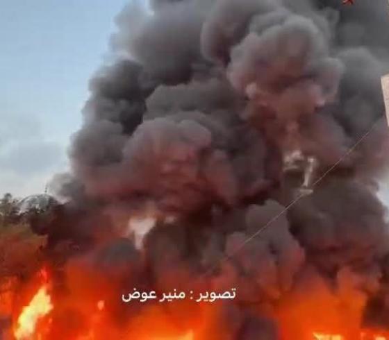 حريق النصر