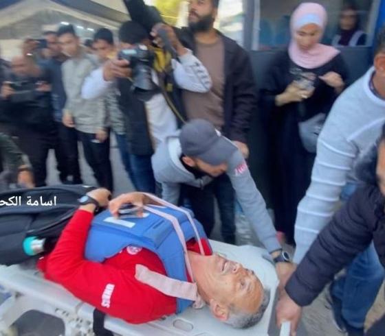 استهداف فريق أممي وسط قطاع غزة