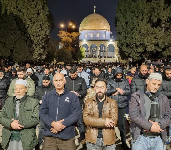 صلاة التراويح في المسجد الأقصى.jpeg