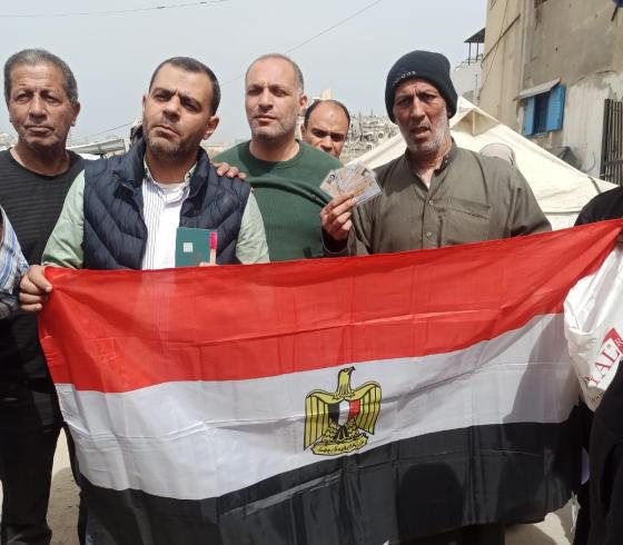 اعتصام للمصريين العالقين بغزة (1).jpeg